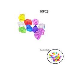 50PCS/10PCS Colorful Artificial Ice Cubes, 11*14mm Sparkling Large Crushed Ice Stones, Suitable For DIY Crafts, Vase Filling, Home Decor, Table Setting, Event Scene Decoration, Photography Props, Aquarium Filling - 11*14 - View 8