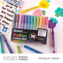 Languo New Erasable 12/36 Colors Whiteboard Markers, Adheres To Whiteboard, Glass, Ceramic, Plastic Surfaces, Suitable For Office, School Teacher's Day Drawing Teaching And Home Learning Whiteboard Teaching - Sets - View 2