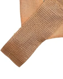 BVIOZ Shade Cloth 95% 3.7x3m Brown Striped - A - View 7