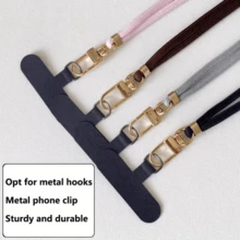 1Pc/2Pcs Adjustable Long Phone Lanyard Strap, Halter For Men And Women, Multi-Functional Crossbody Phone Chain, Durable, Multiple Colors Available, Can Be Used As Bag Shoulder Strap/Insulated Cup Charm/Keychain, Anti-Loss Anti-Theft Rope - Multicolor - View 4