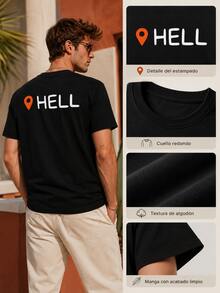 Men Swim Cover-Ups - Black - View 2