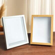 Multi-Color 3D Photo Display Box, 3D Photo Frame Display Box, Wall-Mounted Display Box, Detachable Inner Frame, Suitable For Wedding Souvenirs, Handmade Crafts, Tickets And Photo Display Box, Suitable For Photos And Souvenirs - Rectangle - View 3