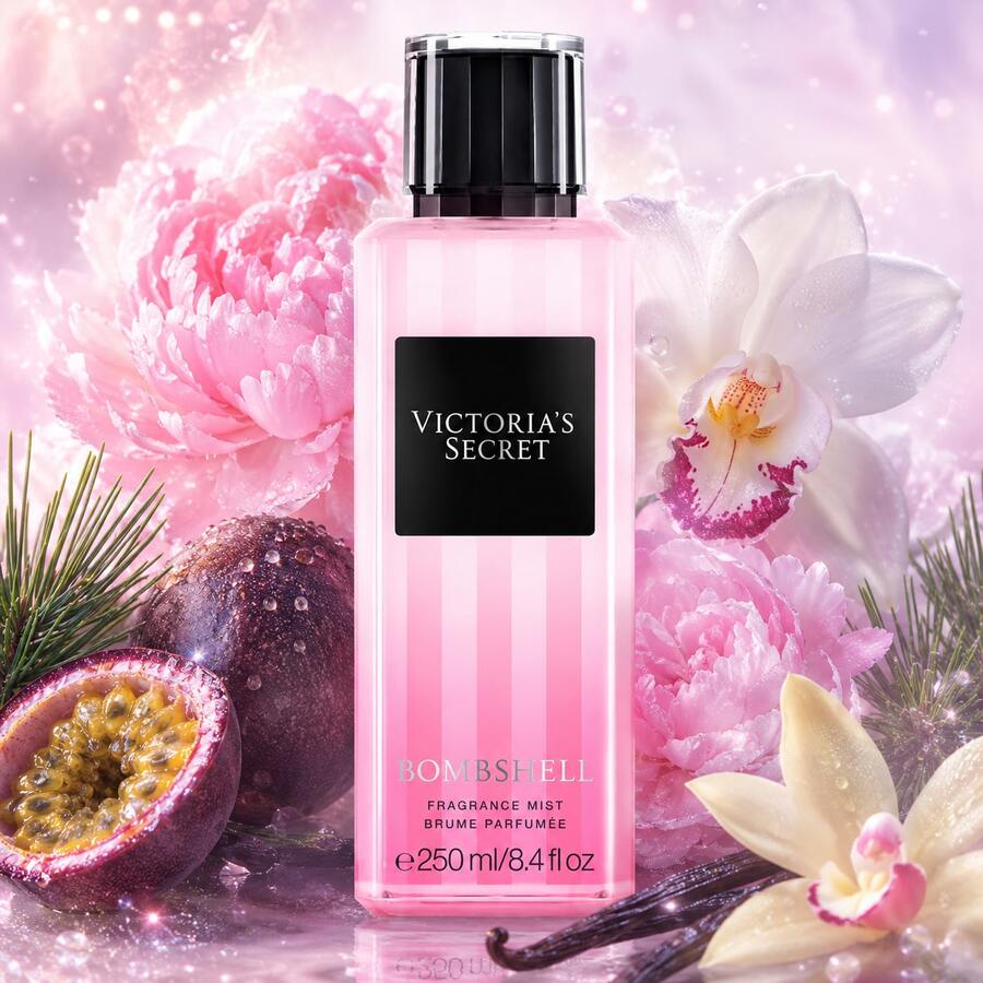 Victoria's Secret فيكتوريا سيكريت بومبشيل – رذاذ عطري 250 مل - فواكه وحمضيات - مشاهدة 1