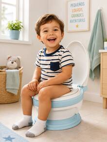 THE BABY SHOP Padded Trainer Bath With Sound And Non-Slip - Mint Green - View 1