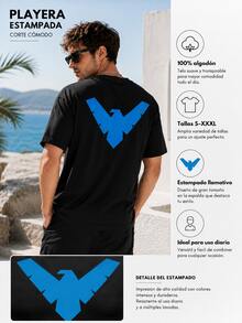 Men Swim Cover-Ups - Black - View 3