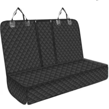 This Foldable And Portable Car Pet Mat Features Armrest Openings And Multi-Functional Use, Also Suitable As An Outdoor Mat. It Has A Large Area, Is Waterproof And Scratch-Resistant, Easy To Clean, And Fits In The Back Seat Of A Car. It Can Be Used As A Dog Mat, Cat Mat, Portable Pet Mat, Or Cat Carrier. - Black - View 8
