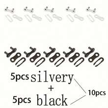 5pcs Stainless Steel Bicycle Chain Connectors, Mountain Bike Chain Quick Connect, Single Speed Master Link, Easy Assembly, Compatible With Multi-Speed, Outdoor Cycling Accessories, Mixed Colors, Durable Material - Multicolor - View 9