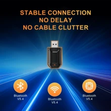 2合1無線CarPlay與Android Auto適配器－即插即用CarPlay轉換器，快速自動連線，無延遲，緊湊設計，兼容與Android，配備USB/USB-C接口，Android無線CarPlay，汽車音響升級，現代汽車配件 - M30R - 查看 3