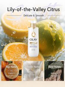 OLAY Smooth & Soft 沐浴露 500g，滋潤軟化粗糙肌膚，百合與柑橘香調，持久留香，均勻膚色，不油膩不黏膩，日常沐浴護理 - OLAY細膩柔滑精華沐浴露 - 查看 6