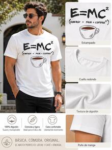 Men Swim Cover-Ups - White - View 3