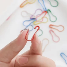 300Pcs Box Of 300 Colorful Gourd-Shaped Safety Pins, Perfect For Sewing And Knitting Marking, Multi-Color Safety Pins, Ideal For Sewing Projects And Clothing Alterations, Packed In Plastic Box With 10 Compartments, Mixed Colors - Multicolor - View 6