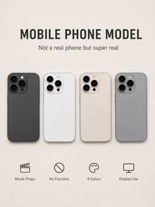 Suitable For Movie Props, Short Video Props, April Fools' Day Prank Props, Store Display Phone Models - Two Sizes: 6.7 Inch And 6.1 Inch - Multicolor - View 1