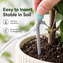 Outdoor Automatic Irrigation Device Accessories, Drip Irrigation Device Connectors, High-Quality Plastic Material, Suitable For Outdoor, Garden, Greenhouse And Other Occasions - A - View 3