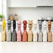 3D Animal Farm Leg-Hugging Food Bag Clips, Moisture-Proof Sealing Clips, Multi-Functional Refrigerator Decorative Magnets, Reusable Fresh-Keeping Clips, Home Kitchen Fresh-Keeping Tools, Daily Kitchen Supplies And Cute Small Gifts (Random Style) - View 2