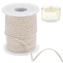 1 Roll 50m Braided Wax Candle Wick, Low Smoke Wax Core, Candle Making Tool, Suitable For Multiple Candle Sizes - 1 Pc - View 2