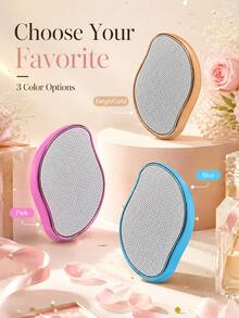 Crystal Hair Remover, Reusable Exfoliating Hair Removal Device, Manual Hair Removal Tool For Arms, Legs And Back, Compact And Portable Beauty Tool, Suitable For Women And Men, Home, Travel, Daily Personal Care, Holiday Gift - Multicolor - View 5