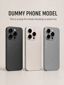 Suitable For Movie Props, Short Video Props, April Fools' Day Prank Props, Store Display Phone Models - Two Sizes: 6.7 Inch And 6.1 Inch - Multicolor - View 3