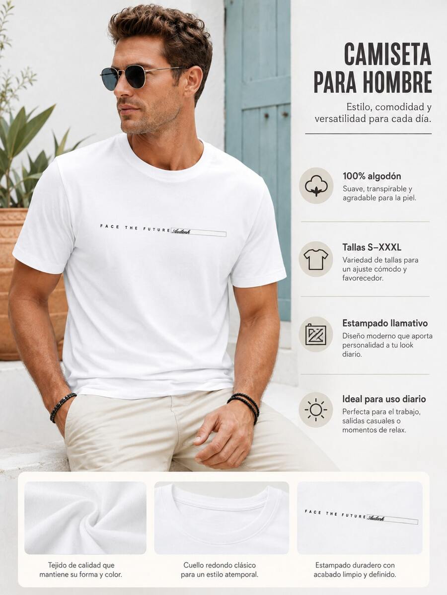 Men Swim Cover-Ups - White - View 1