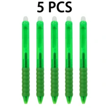 5 Packs Retractable Erasable Gel Pens, 0.5mm Fine Point Click Erasable Pens With Built-In Eraser, Smooth Writing Comfort Grip Pens For Students, School, Office, Notes, Homework & Journaling - Multicolor - View 17