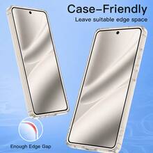 CASECOPS 1片超高清螢幕保護玻璃，支援指紋解鎖！相容於 Pixel 11 Pro XL/11 Pro/11、10a/10 Pro XL/10 Pro/10、9a/9 Pro XL/9Pro/9。9H 硬度強化玻璃，支援指紋解鎖！超清晰、高透光率。防油、防刮、防指紋、防塵保護。觸感滑順，快速觸覺回饋。全螢幕覆蓋，無氣泡。 - 1Pc - 查看 6