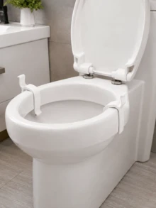 1/2 buah Penstabil Dudukan Toilet Anti Goyang Penahan Tutup Toilet Mencegah Dudukan Longgar dan Bergoyang Penyelarasan Mudah Anti Geser Anti Selip Cocok Untuk Sebagian Besar Toilet Standar Tidak Membutuhkan Alat Aksesori Perbaikan Kamar Mandi Rumah yang Praktis - beraneka warna - View 9