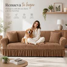 Sofa Slipcovers - Khaki - View 2