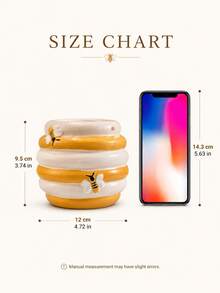 1pc Bee Hive Kitchen Utensil Holder, Cute Bee Kitchen Organizer For Cooking Spoons, Spatulas And Cutlery, Countertop Storage Container, Kitchen Tool Holder, Farmhouse Kitchen Decor, Dining Table Organizer, Housewarming Gift For Home - Multicolor - View 9