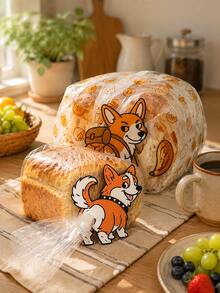 Corgi Butt Bread Clip & Snack Holder - 3D Printed Corgi Shaped Plastic Bag Holder With Corgi Butt Design, Lightweight Kitchen Storage Accessory, Suitable For Bread, Snacks, Cabinet Decor - Pet Lover Gift, Corgi Themed Home Decor - Multicolor - View 8