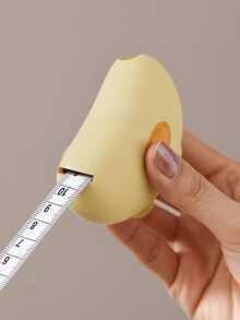 1pc Cute Rabbit Retractable Tape Measure, Double-Sided Portable Soft Ruler, Auto-Lock Flexible Body Tape, Suitable For Body Measurement, Sewing, Tailoring, Craft, Home Daily Use, Measuring Waist And Fabric, Suitable For Tailoring Sewing Enthusiasts, Home Users, Pocket Size Measuring Tape, Kawaii Mini Handheld Measuring Tool, Back To School Home Gift, Cartoon Tape Measure, Beautiful Portable Body Measuring Tape, Birthday Holiday Self-Care Gift - A - View 5