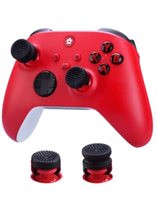 Textured Anti-Slip Joystick Caps, High/Mid Dual Height, Multiple Anti-Slip Pattern Joystick Extender Caps, Compatible With X1box Series X/S And X1box One Controllers, Black/Purple Game Controller Accessories - Multicolor - View 13