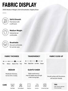 Women's Pure White Star & Shell Print Short Sleeve Midi T-Shirt, Stylish Print Casual Top, #3333 Summer - White - View 5