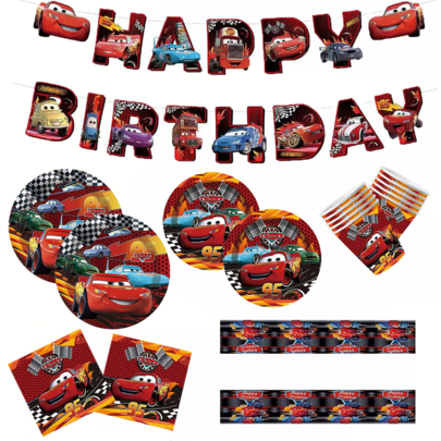 51-Piece Anime Theme Party Set, Suitable For 10 People, Birthday Party Tableware Including Plates, Cups And Napkins. Holiday Decoration Supplies, Suitable For Camping, Picnic, Backyard BBQ And Party Decoration, Also Ideal Decoration For Halloween, Christmas And Party, And A Great Surprise Gift For Fans