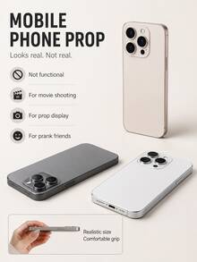 Suitable For Movie Props, Short Video Props, April Fools' Day Prank Props, Store Display Phone Models - Two Sizes: 6.7 Inch And 6.1 Inch - Multicolor - View 2