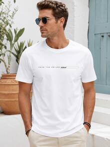 Men Swim Cover-Ups - White - View 3