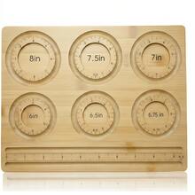 DIY Jewelry Making Beading Board, Bracelet Size Measurement & Layout Board (Inch Version), Beading Design Tray Tool, Multi-Size Bracelet Making Board, Suitable For Making Bracelets, Necklaces, Jewelry Accessories, Adult Creative Gift, Portable Beading Storage Station - One Size - View 5