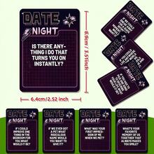 Date Night Couple Question Cards 50pcs Romantic Conversation Starter Game Cards, Fun Building Card Game For Couples, Interactive Party Tabletop Game, Suitable For Date Night, Anniversary, Valentine's Day Gift For Boyfriend/Girlfriend - View 3