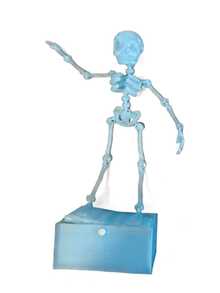 "Dancing Decor" Aquarium Air Stone Ornament - Dynamic Bubble-Driven Skull Decoration With Stable Base; Combines Entertainment And Oxygenation Functions, Suitable For Freshwater And Saltwater Aquariums - Multi-color - View 10