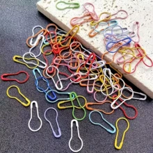 300Pcs Box Of 300 Colorful Gourd-Shaped Safety Pins, Perfect For Sewing And Knitting Marking, Multi-Color Safety Pins, Ideal For Sewing Projects And Clothing Alterations, Packed In Plastic Box With 10 Compartments, Mixed Colors - Multicolor - View 5