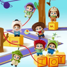 Miniso Disney Pixar Menampilkan Woody, Buzz Lightyear & Karakter Lainnya Seri Bond Figur PVC Blind Box, Kemasan Tertutup Independen, Koleksi Periferal Film Kreatif untuk Pajangan Meja dan Pertukaran Hadiah (Gaya Acak 1 Buah), 14+ - MultiWarna - View 1