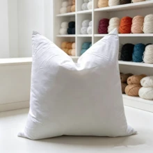 CLSUPER 18/20/21 Inch Square And 14x21 Inch Rectangular Pillow Inserts, Premium Duck & Goose Down Filled Cushion Cores, 100% Down-Proof Cotton Fabric, Ultra Fluffy Soft Quick Rebound, Low Odor Breathable Decorative Pillows, Suitable For Sofa, Bed, Home Decor - White - View 15