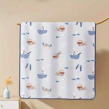 Cute Pattern Waterproof Diaper Changing Pad, Absorbent Pad, Diaper Changing Mat, Soft Reusable Washable Mattress, Thanksgiving Gift - Multicolor - View 29