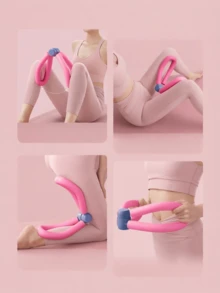Household Leg‑Shaper, With Soft Foam Pads That Will Not Hurt Your Skin, Multiple Color Options, Portable, For Exercising Inner Thighs, Shaping And Slimming Legs, Allowing You To Work Out Anytime At Home. - Random Color - View 7