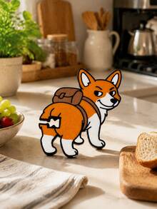 Corgi Butt Bread Clip & Snack Holder - 3D Printed Corgi Shaped Plastic Bag Holder With Corgi Butt Design, Lightweight Kitchen Storage Accessory, Suitable For Bread, Snacks, Cabinet Decor - Pet Lover Gift, Corgi Themed Home Decor - Multicolor - View 9