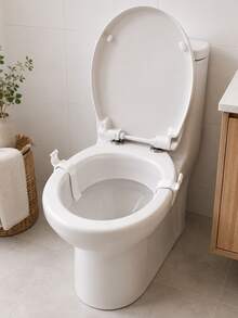 1/2 buah Penstabil Dudukan Toilet Anti Goyang Penahan Tutup Toilet Mencegah Dudukan Longgar dan Bergoyang Penyelarasan Mudah Anti Geser Anti Selip Cocok Untuk Sebagian Besar Toilet Standar Tidak Membutuhkan Alat Aksesori Perbaikan Kamar Mandi Rumah yang Praktis - beraneka warna - View 8
