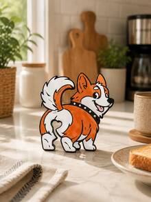 Corgi Butt Bread Clip & Snack Holder - 3D Printed Corgi Shaped Plastic Bag Holder With Corgi Butt Design, Lightweight Kitchen Storage Accessory, Suitable For Bread, Snacks, Cabinet Decor - Pet Lover Gift, Corgi Themed Home Decor - Multicolor - View 10