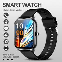 1pc Men's & Women's Smart Watch, 1.83" Full Screen Touch, 300mAh Long Battery Life, Call/Answer Calls, Pedometer, Calorie, Sports Tracking, Alarm, Call & Message Notifications; Multi-Function Sports Smart Watch, Compatible With Android And IOS Systems - Multicolor - View 1