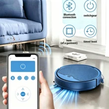 Hbdieuo Intelligent Robot Vacuum Mop - Portable, USB Rechargeable, Wireless, 20 Hours Battery Life, With Water Tank For Efficient Floor Cleaning - Sweeping Robot (with Water Tank) - View 10