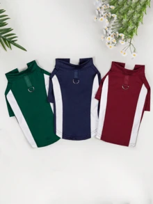 Hoodie Hewan Peliharaan Minimalis, Modis, dan Nyaman, Cocok untuk Kucing Berukuran Kecil hingga Sedang dan Anjing Bahagia, Dapat Digunakan Sepanjang Musim di Rumah dan Luar Ruangan - Biru - View 2