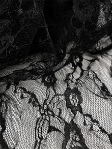 White Floral Lace Fabric Transparent Mesh Tulle, Vintage Floral Hollow Lace Fabric, Suitable For Wedding Dress, Curtains, Tablecloth, Photography Background, DIY Sewing Crafts, Bridal Veil, Clothing Decoration, Soft Transparent Lace Material, Sold By Yard - 1 - View 17