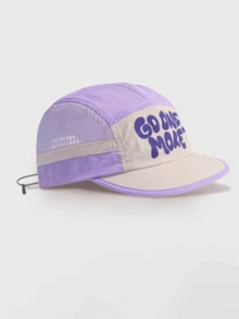 1pc Fashion Minimalist Letter Baseball Cap, Breathable Unisex Sun Hat, Suitable For Casual Wear, Ideal Gift For Spring/Summer - Letter Printing - View 3